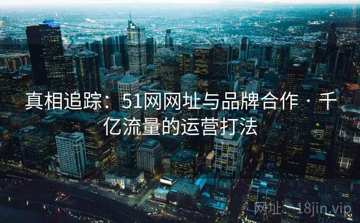 真相追踪：51网网址与品牌合作 · 千亿流量的运营打法