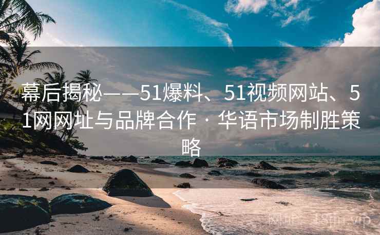 幕后揭秘——51爆料、51视频网站、51网网址与品牌合作 · 华语市场制胜策略