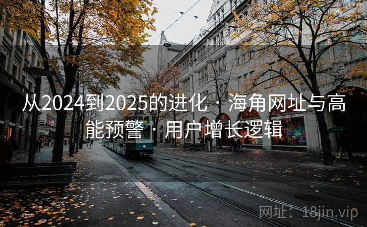 从2024到2025的进化 · 海角网址与高能预警 · 用户增长逻辑
