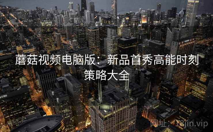 蘑菇视频电脑版：新品首秀高能时刻策略大全