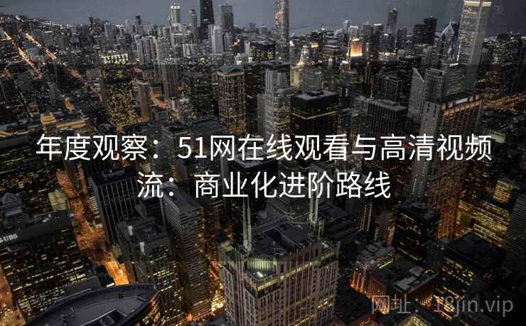 年度观察：51网在线观看与高清视频流：商业化进阶路线
